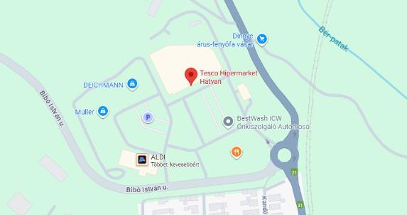 hatvani mintavételi pont térképen